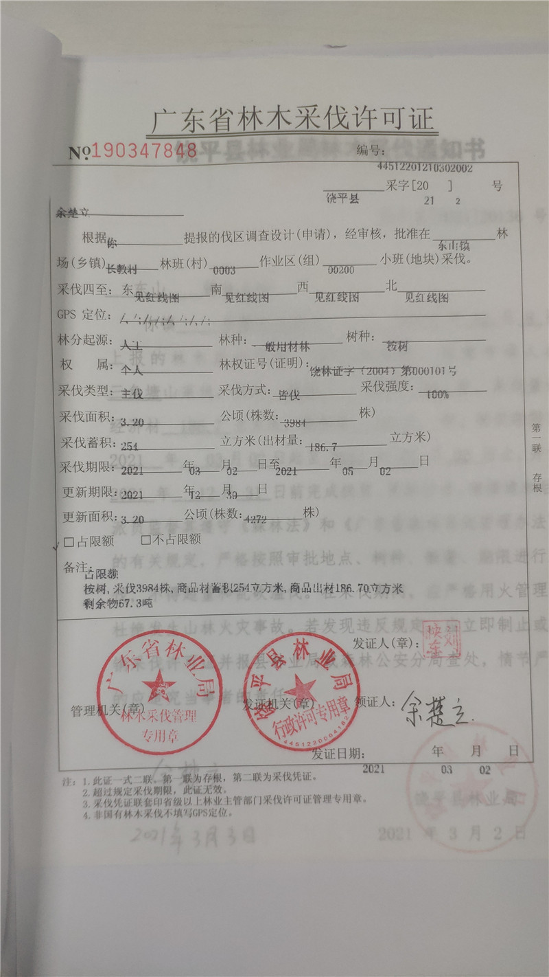 砍伐证办理程序_辽宁省砍伐证好办理吗_砍伐证申请书范文