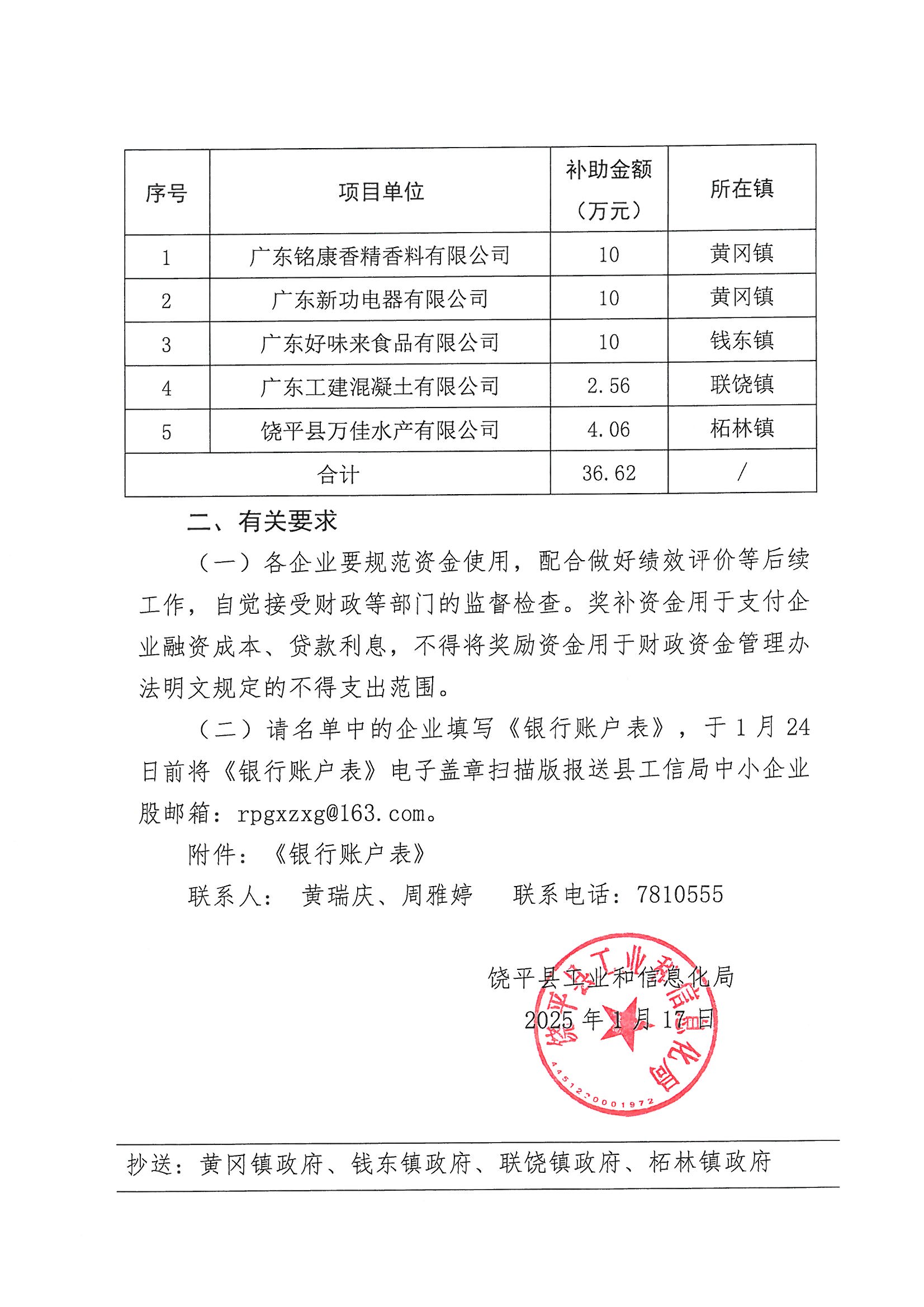 关于下达2025年饶平县推动“百千万工程“产业经济高质量发展专项资金(支持专精特新企业贷款贴息补助)的通知_页面_2.jpg